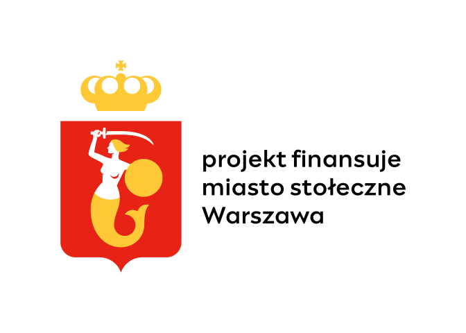 Projekt finansuje Miasto Stołeczne Warszawa